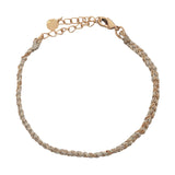 Braided cord and chain PM bracelets