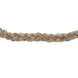 Braided cord and chain PM bracelets