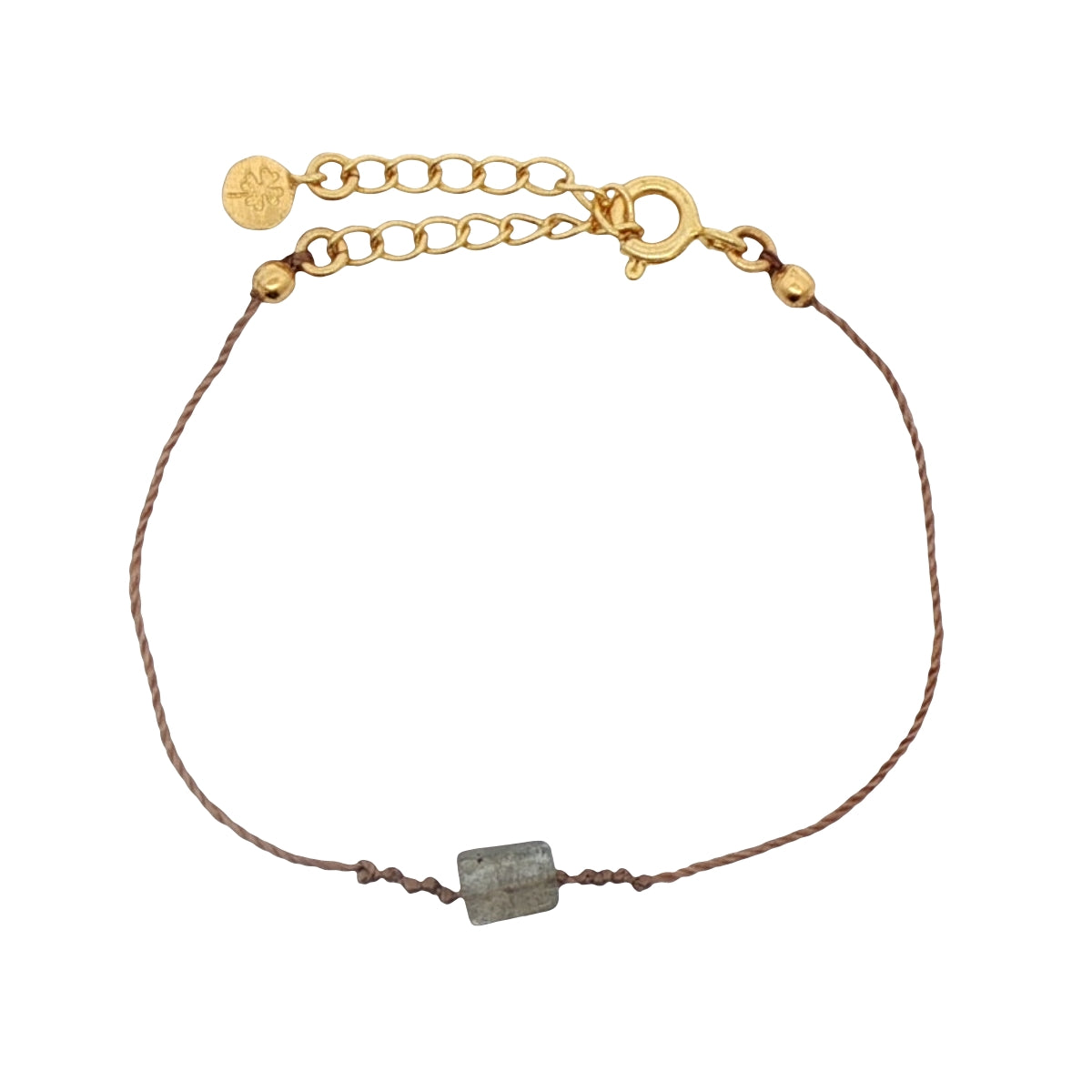 Bracelet pierres naturelles rectangle