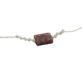 Bracelet pierres naturelles rectangle