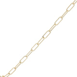 Collier doré labradorite ovale facettée 50 cm