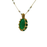 Johri Bazaar Woven Stone Necklace