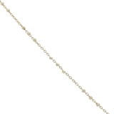 Collier doré main de Fatma taillée dans du quartz fumé 60 cm