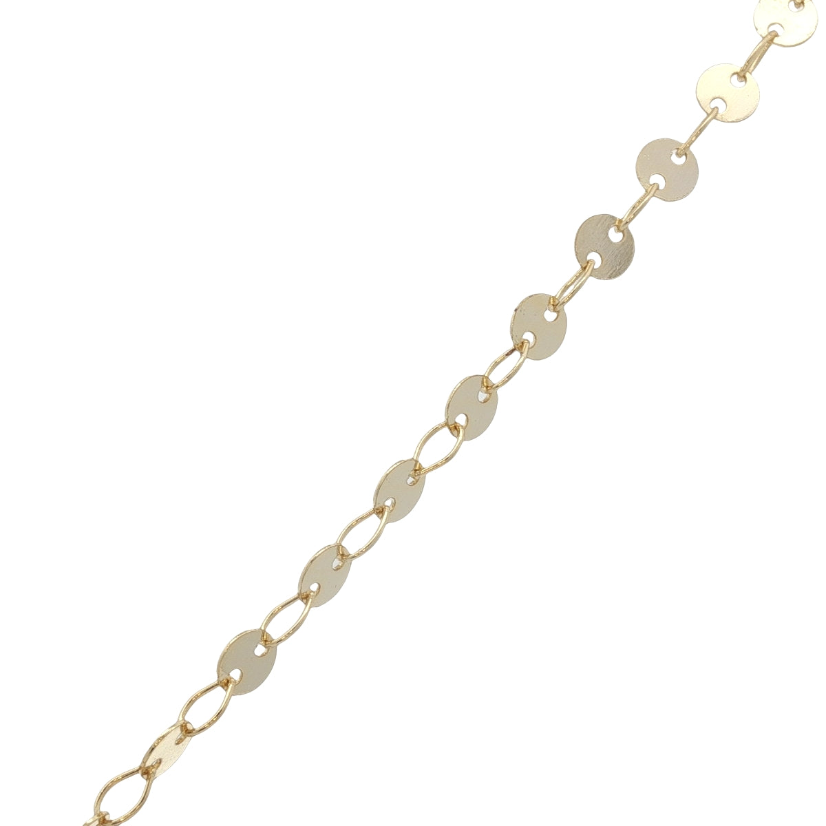 Collier doré palmier taillé dans la labradorite 60 cm