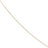 Collier doré coeur en nacre avec oeil et perle dorée 42 cm