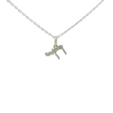 Collier argent 925 Haï avec zircons 42 cm
