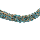 GM braided cord and chain bracelets