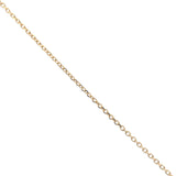 Gold necklace and natural stone palm tree