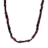 Gold choker necklace with cubic stones