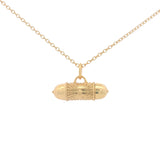 Collier doré amulette lucky et étoile 42 cm