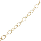 Collier doré cauri onyx noire 42 cm