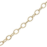 Collier doré main de Fatma en labradorite 42 cm