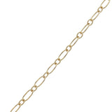 Collier doré plaque rectangulaire trilogie onyx noire 50 cm