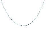 Santa Maria Necklace in 925 Silver and Turquoise