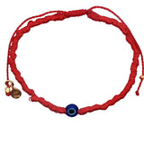 Red cord eye bracelet