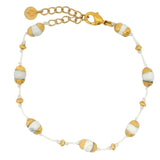 STONE WIRE BRACELET