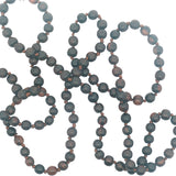 Wooden bead necklace