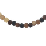 Horn pearl necklace