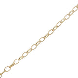 Collier doré médaille avec feuilles et lucky you 42 cm