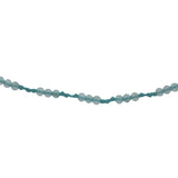Collier doré cordon turquoise avec apatite