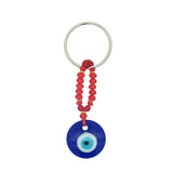 Porte-clefs oeil rond mix perles