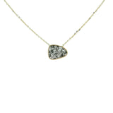 Collier slice organic diamond