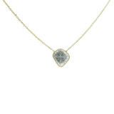 Collier slice organic diamond