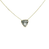 Collier slice organic diamond