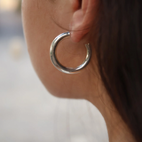 Créoles argent 925 5 mm
