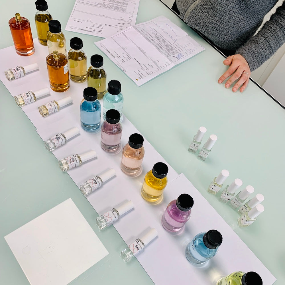 échantillon fabrication parfum