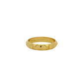 Gold ring and spikes