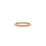Bague fine dorée avec petites boules