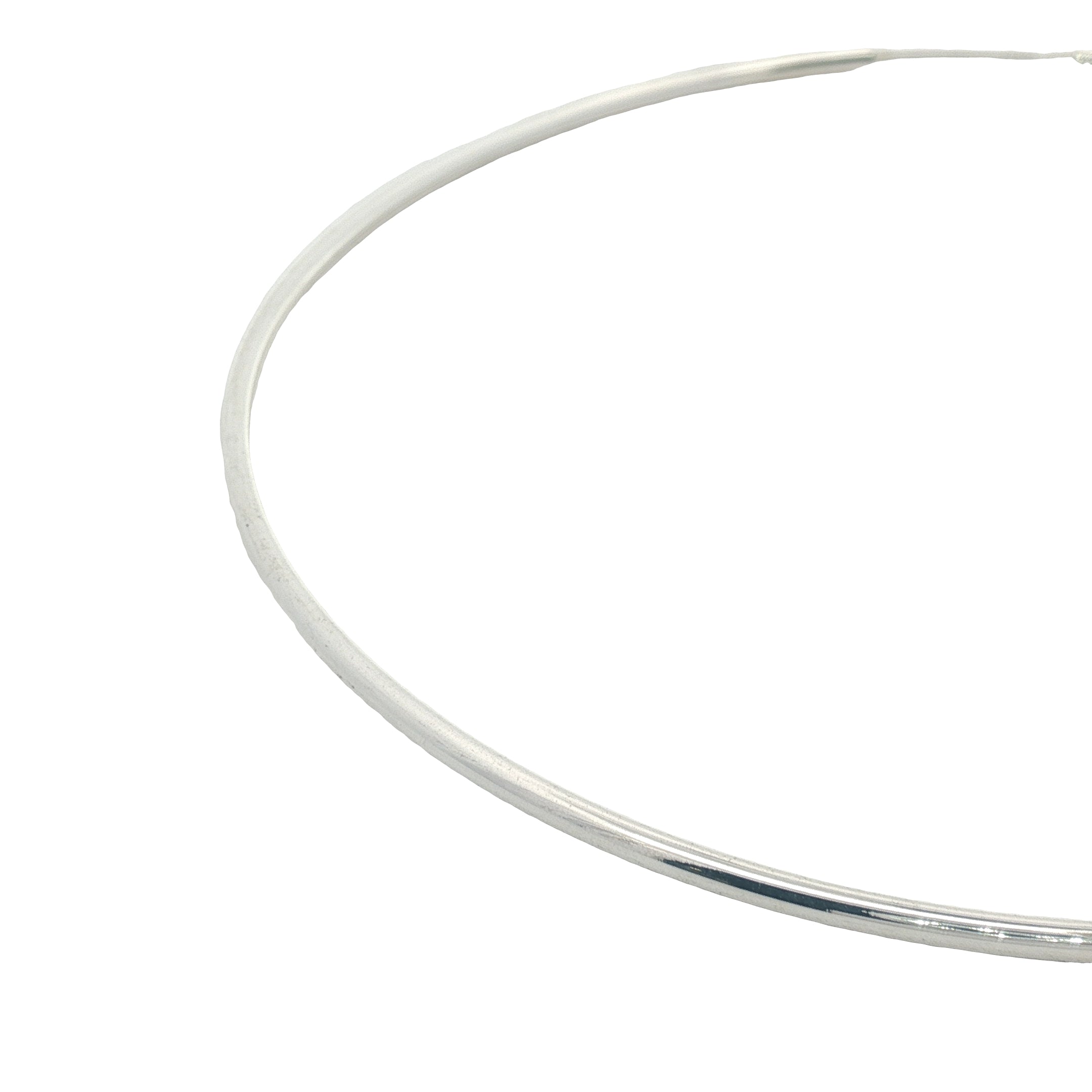 Créoles XXL argent 925 fines 9 cm