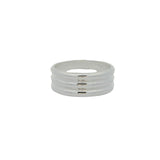 Bague en argent 925triple anneaux