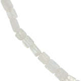 Necklace with rectangular stones