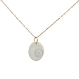 Collier doré oeil de Sainte Lucie 42 cm