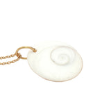 Collier doré oeil de Sainte Lucie 42 cm