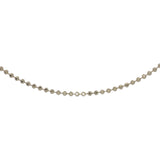 Collier doré mini boules facettées