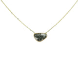 Collier slice organic diamond ras de cou