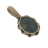 Charms Johri Bazaar S onyx noire et fil doré