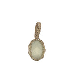 Charms Johri Bazaar S quartz citron et fil dor