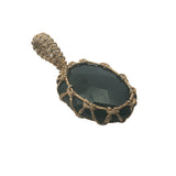 Charms Johri Bazaar M onyx noire et fil doré