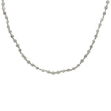 Collier doré avec perles en nacre  75 cm