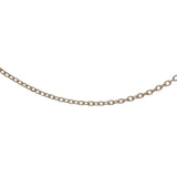 Collier doré maille forçat 38 cm