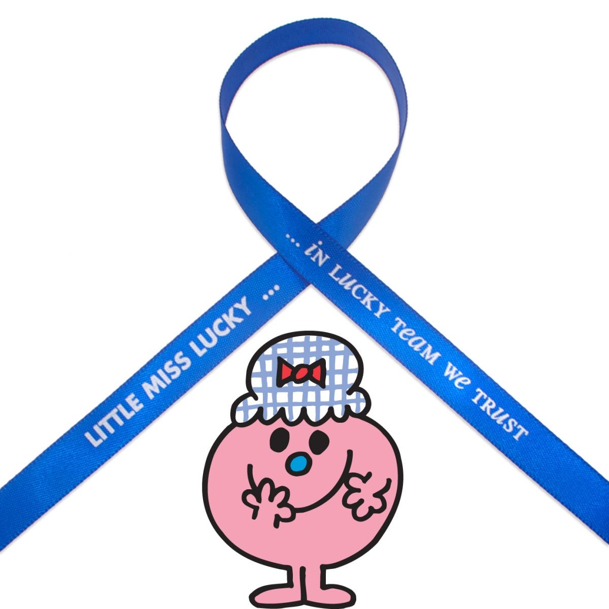 little miss lucky... in lucky team we trust - Bracelet Satin