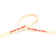 pour une nuit ou pour la vie - Bracelet Satin