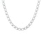 Collier argent maille rombo - 50CM