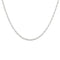 Collier argent maille jaseron ronde - 42CM