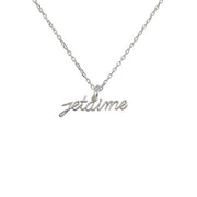 Collier argent 925 je t’aime