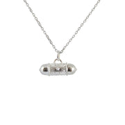 Collier argent 925 talisman lucky et étoiles